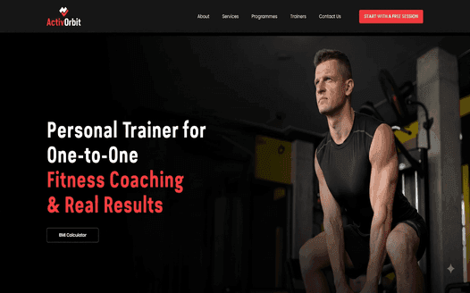 Launching a High-Performing Gym Website in Just One Month
